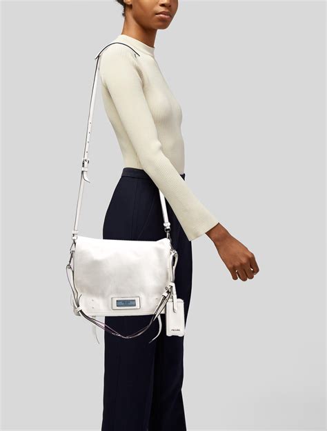 Prada Glace Calf Etiquette Shoulder Bag 